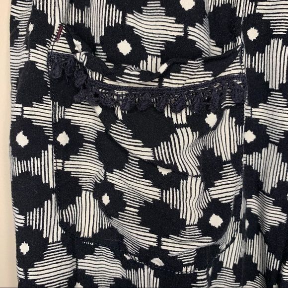 Anthropologie Hei Hei Goh Black Printed Tapered Pants Women’s Size Small - Picture 10 of 13